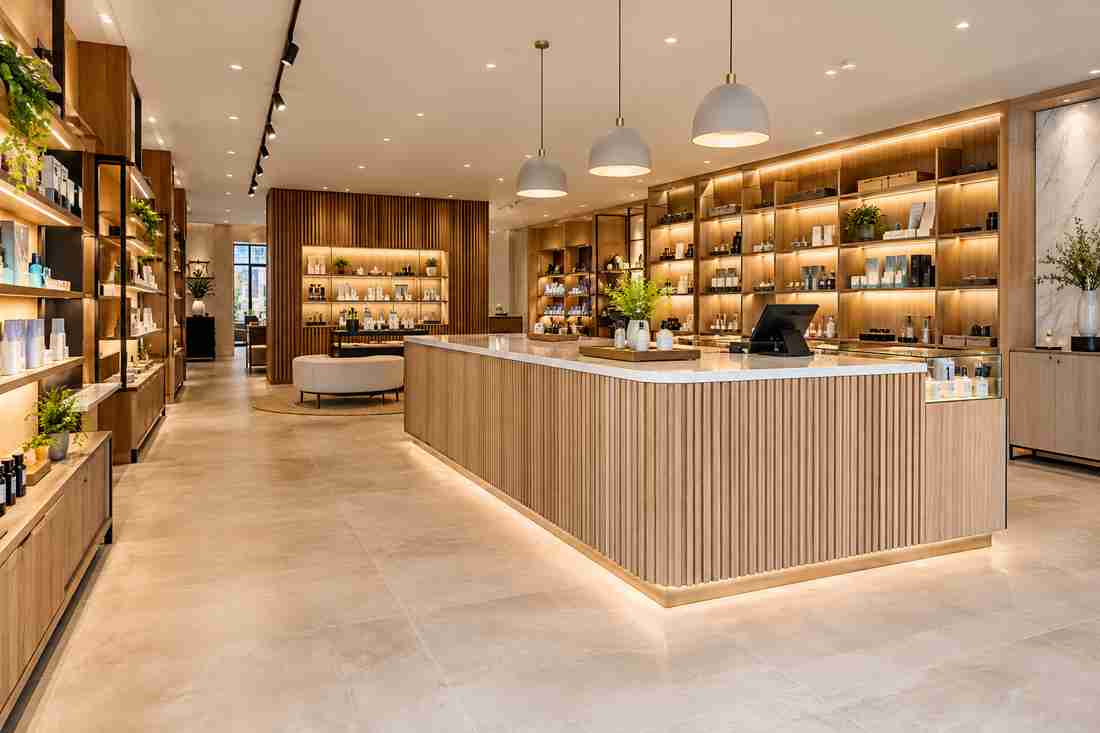 Commercial shop fitout joinery